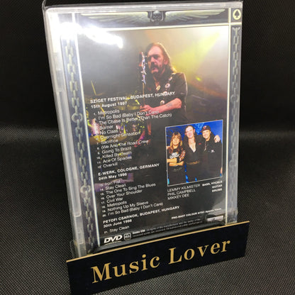 MOTORHEAD / EUROPE 1997-1998 PRO SHOT (1DVDR)