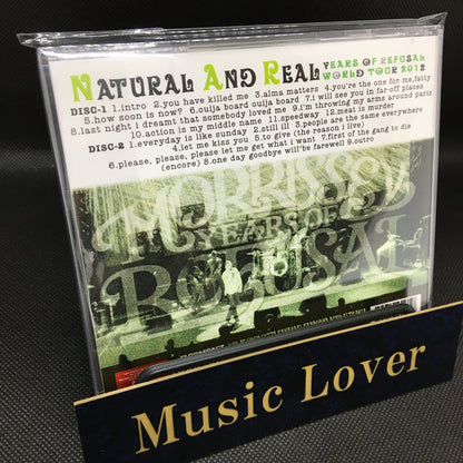 MORRISSEY / NATURAL AND REAL Club Citta Kawasaki 2012 (2CDR)