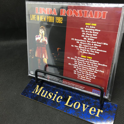 LINDA RONSTADT / LIVE IN NEW YORK 1982 (2CDR)