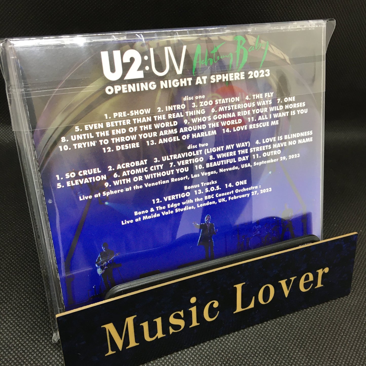 U2 / OPENING NIGHT AT SHERE 2023 MULTIPLE IEM+AUD MASTER EDITION (2CD)