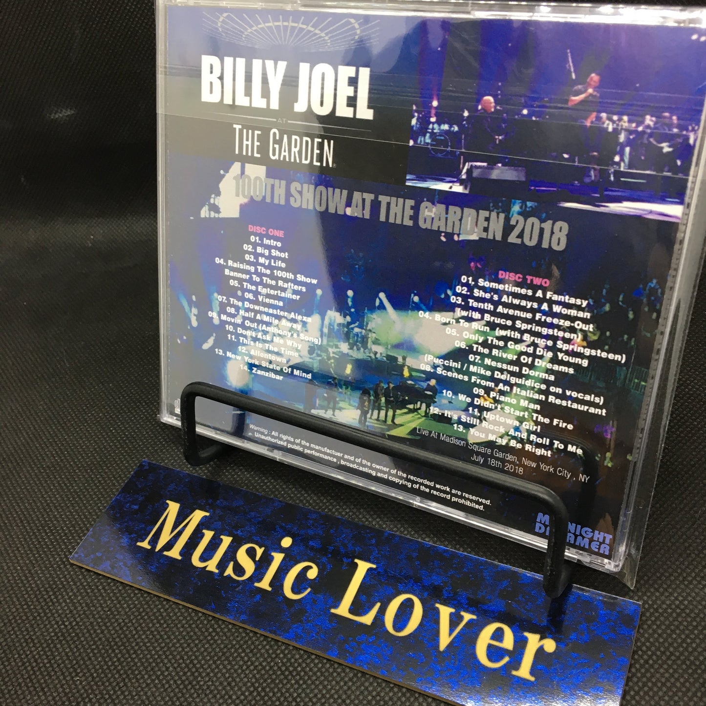 BILLY JOEL / 100TH SHOW AT THE GARDEN 2018 (2CDR)