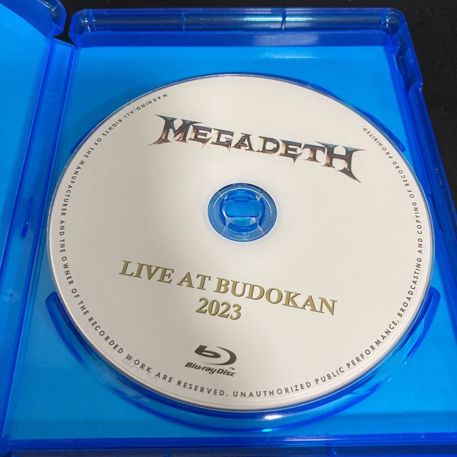 MEGADETH / LIVE AT BUDOKAN 2023 (1BDR)