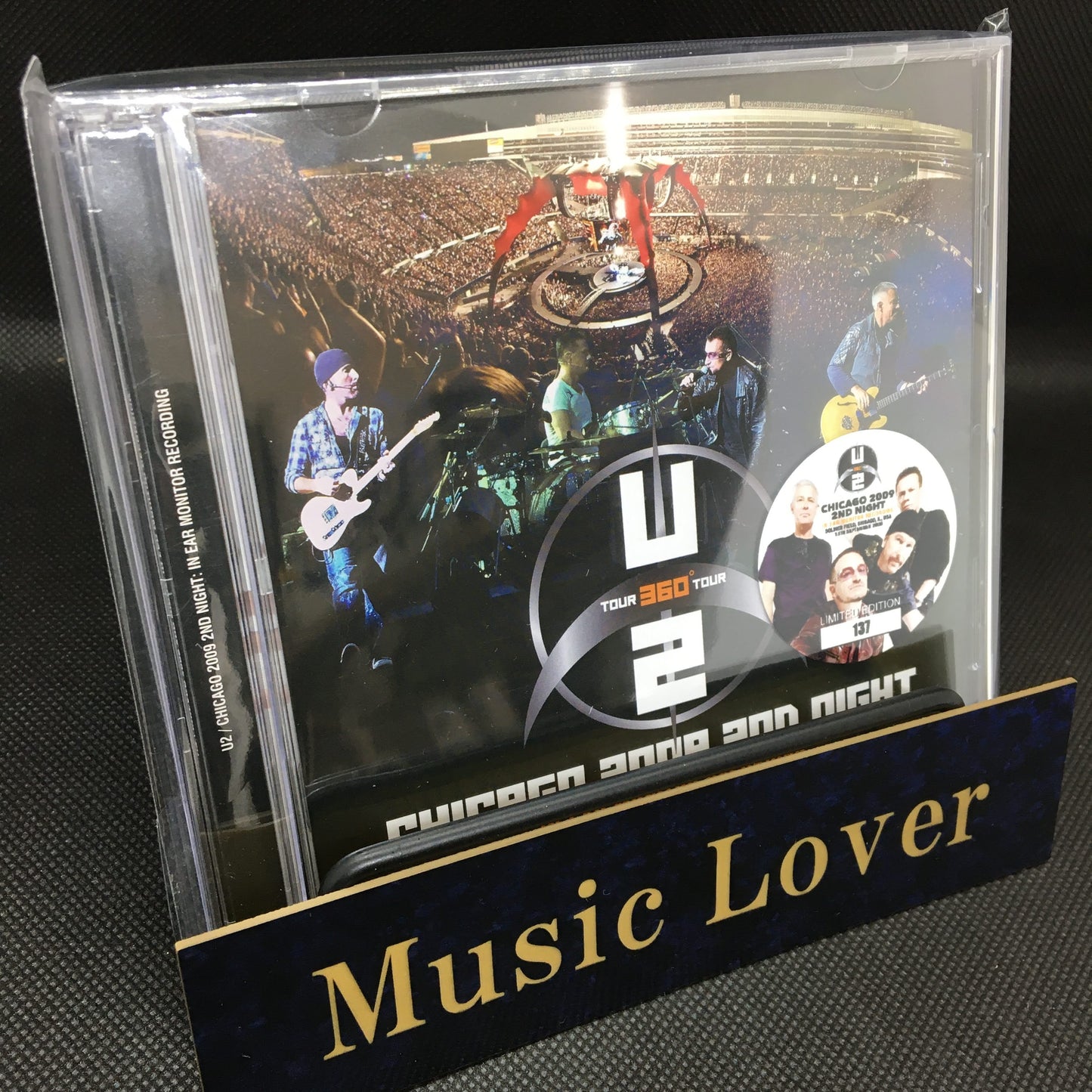 U2 / CHICAGO 2009 2ND NIGHT IN EAR MONITOR RECORDING (2CD)