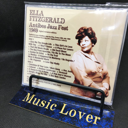 Ella Fitzgerald / Antibes Jazz Fest 1969 Edición remasterizada digital (2 CD)