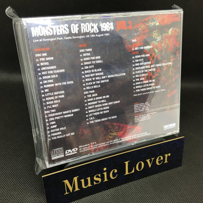 V.A. (AC/DC, VAN HALEN) / MONSTERS OF ROCK 1984 VOL.2 (4CDR+1DVDR)