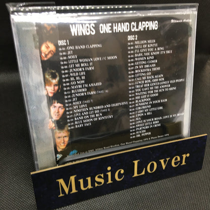 Wings One Hand Clapping 1974 2CD Moonchild Records Paul McCartney