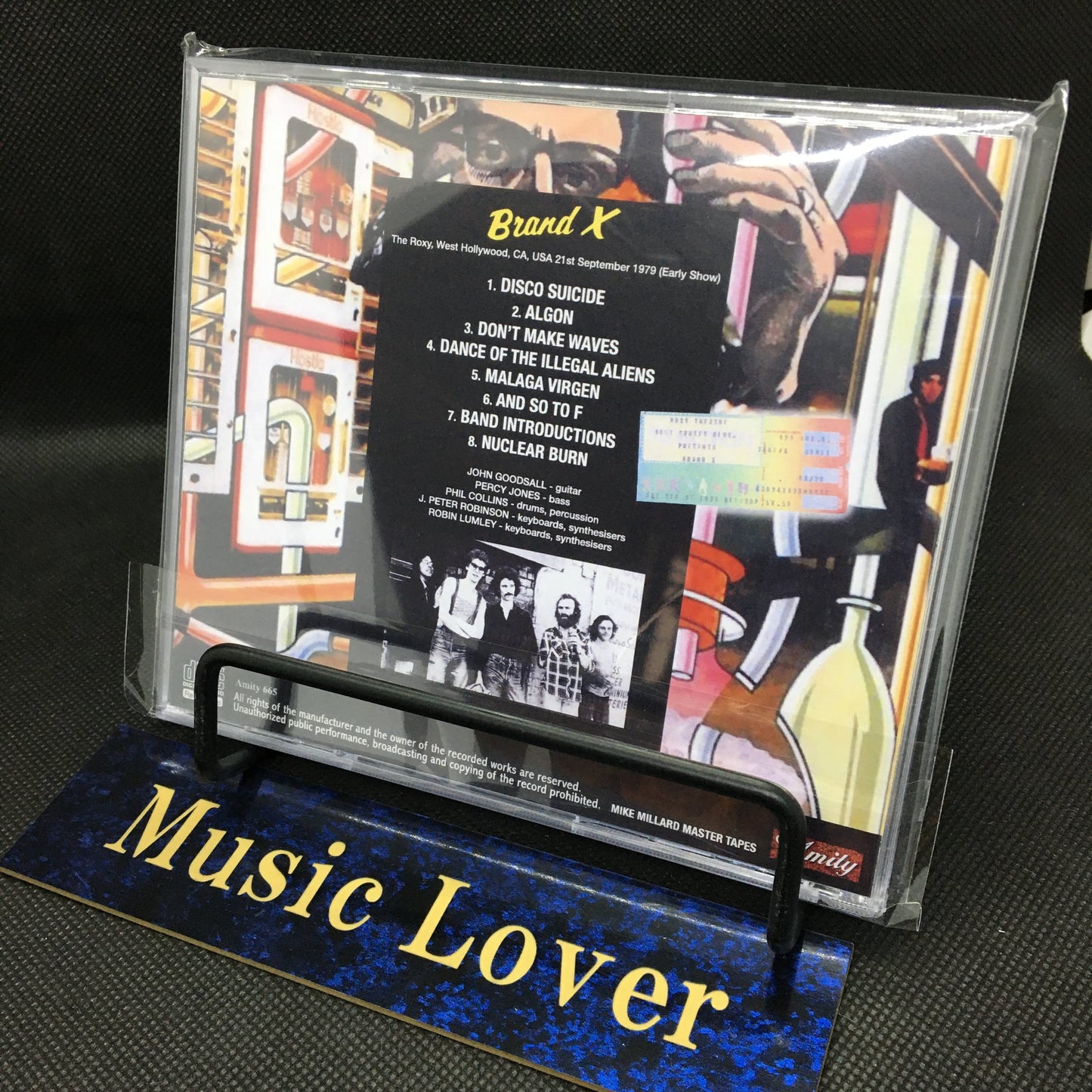 BRAND X / THE ROXY 1979 1ST NIGHT (EARLY SHOW) MIKE MILLARD MASTER TAPES (1CDR)