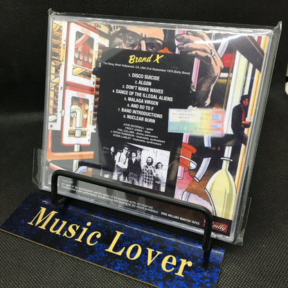 BRAND X / THE ROXY 1979 1ST NIGHT (EARLY SHOW) MIKE MILLARD MASTER TAPES (1CDR)