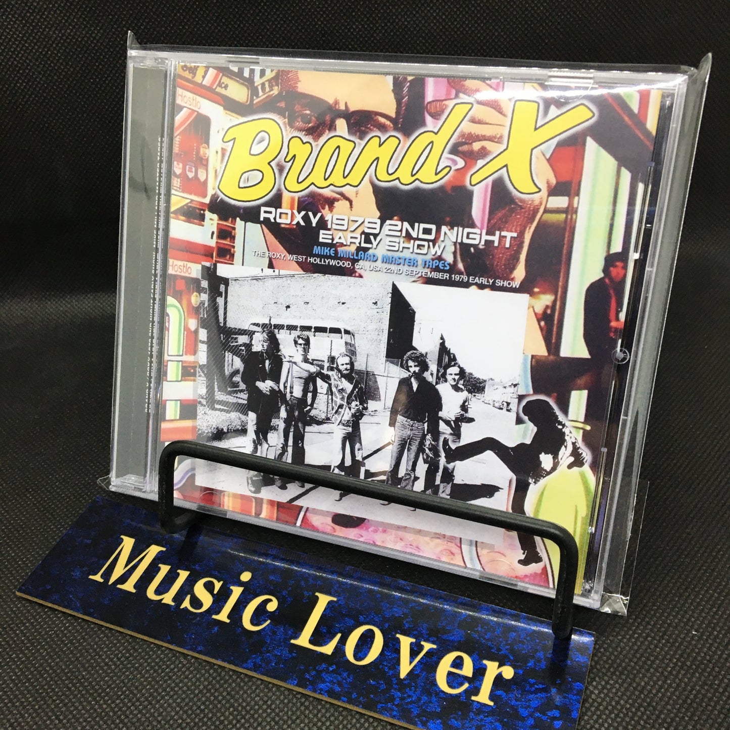 BRAND X / THE ROXY 1979 2ND NIGHT (EARLY SHOW) MIKE MILLARD MASTER TAPES (1CDR)