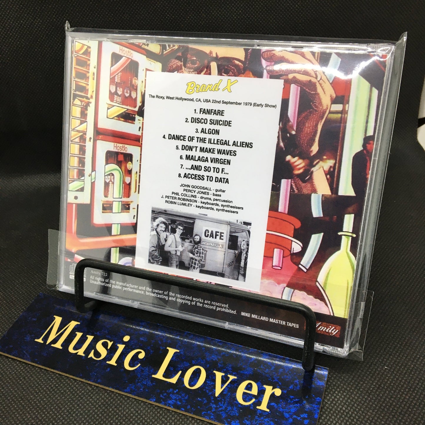 BRAND X / THE ROXY 1979 2ND NIGHT (EARLY SHOW) MIKE MILLARD MASTER TAPES (1CDR)
