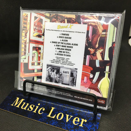 BRAND X / THE ROXY 1979 2ND NIGHT (EARLY SHOW) MIKE MILLARD MASTER TAPES (1CDR)