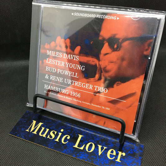 Miles Davis, Lester Young, Bud Powell & René Urtreger Trio / Hamburg 1956 SOUNDBOARD (1CDR)
