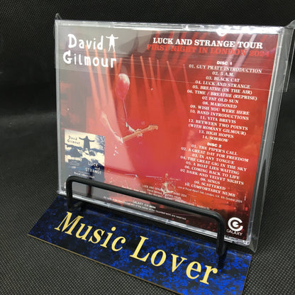DAVID GILMOUR / LUCK AND STRANGE TOUR FIRST NIGHT IN LONDON 2024 (2CDR)