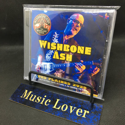 WISHBONE ASH / DES PLAINES 2025 STEREO SOUNDBOARD (2CDR)