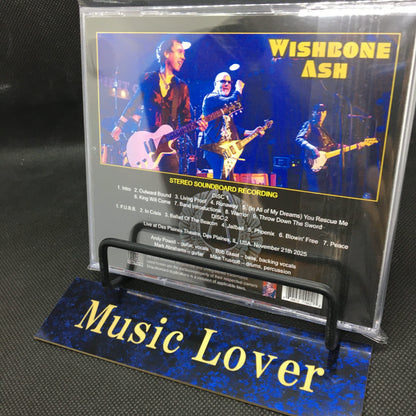 WISHBONE ASH / DES PLAINES 2025 STEREO SOUNDBOARD (2CDR)