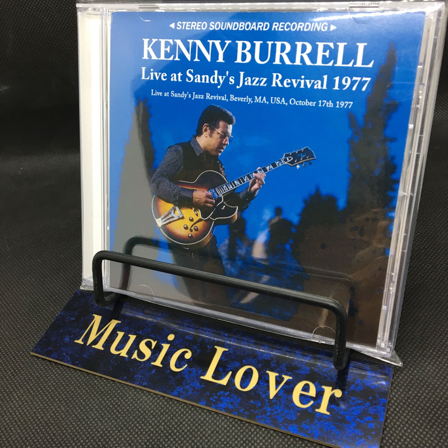 Kenny Burrell / Live at Sandy's Jazz Revival 1977 STEREO SOUNDBOARD (1CDR)