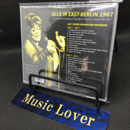 Ella Fitzgerald / Live in East Berlin 1967 STEREO SOUNDBOARD (2CDR)