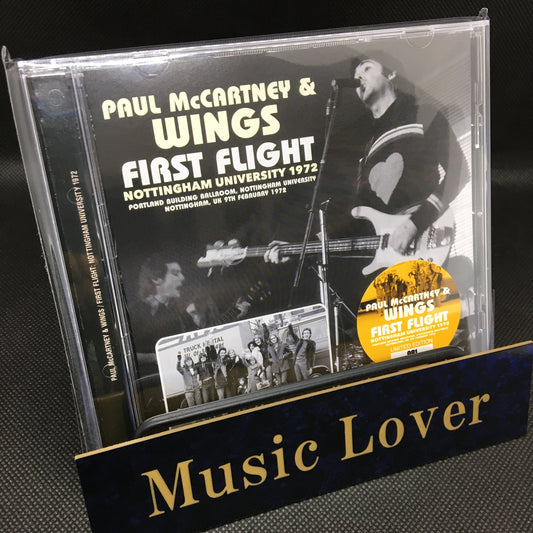 PAUL McCARTNEY & WINGS / FIRST FLIGHT NOTTINGHAM UNIVERSITY 1972 (1CD)