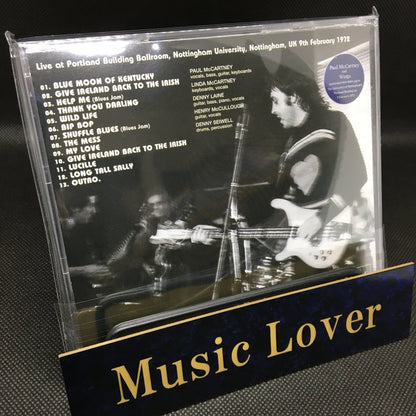 PAUL McCARTNEY & WINGS / FIRST FLIGHT NOTTINGHAM UNIVERSITY 1972 (1CD)