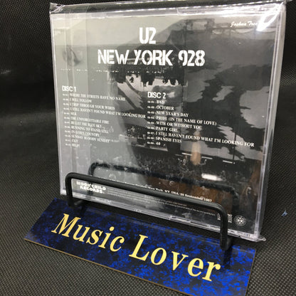 U2 / New York 928 Joshua Tree Tour 1987 (2CD) Moonchild Records
