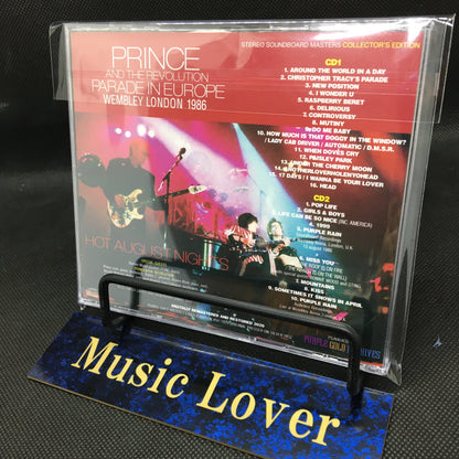 Prince And The Revolution Hot August Nights Wembley London 1986 Soundboard 2CD