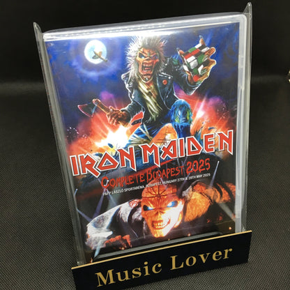 IRON MAIDEN / COMPLETE BUDAPEST 2025 (2DVDR)