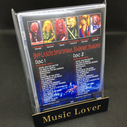 IRON MAIDEN / COMPLETE BUDAPEST 2025 (2DVDR)