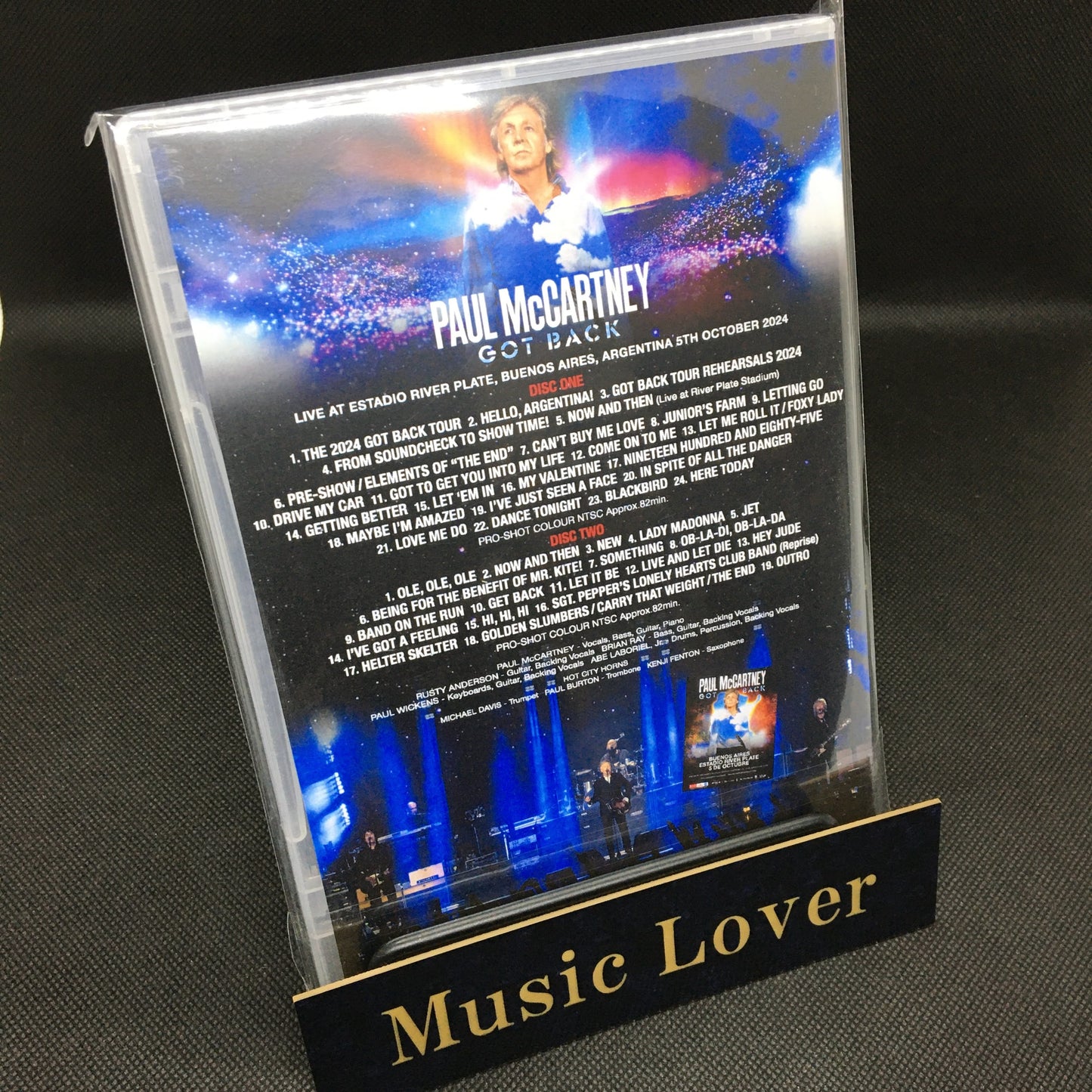 PAUL McCARTNEY / BUENOS AIRES 2024 1ST NIGHT DEFINITIVE EDITION PRO SHOT (2DVDR)