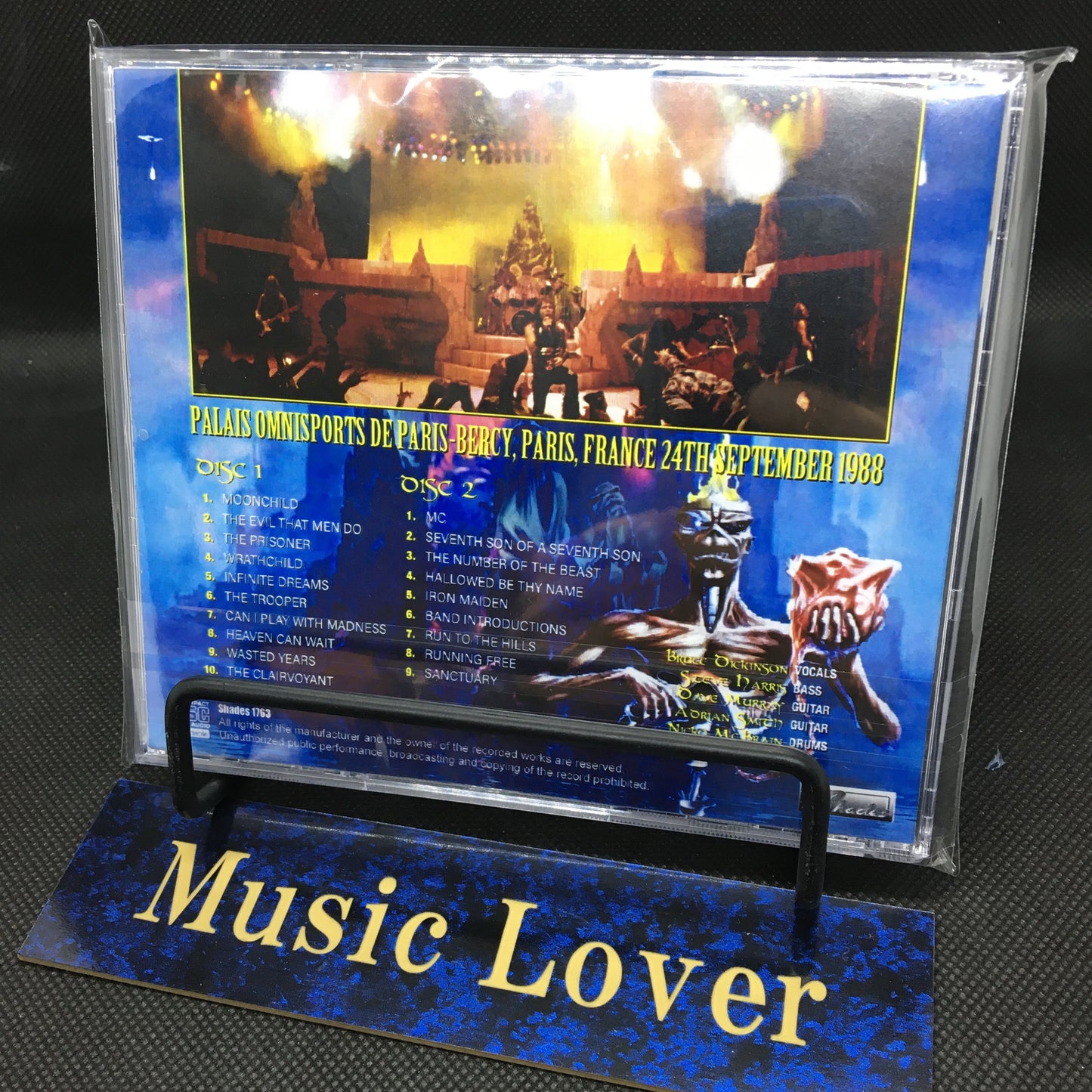 IRON MAIDEN / PARIS 1988 1ST NIGHT (2CDR)