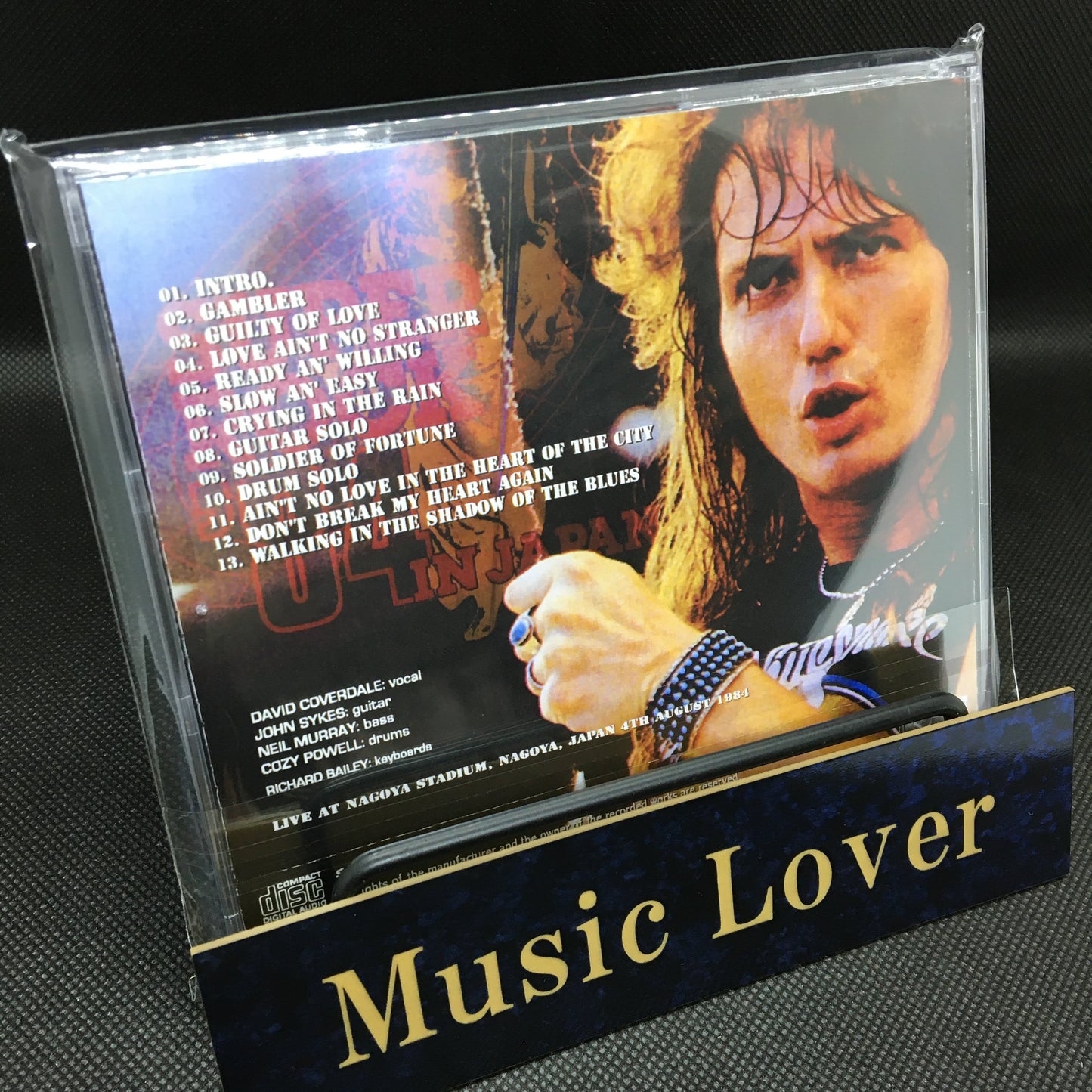 WHITESNAKE / SLIDE IT OVER NAGOYA 1984 (1CDR)