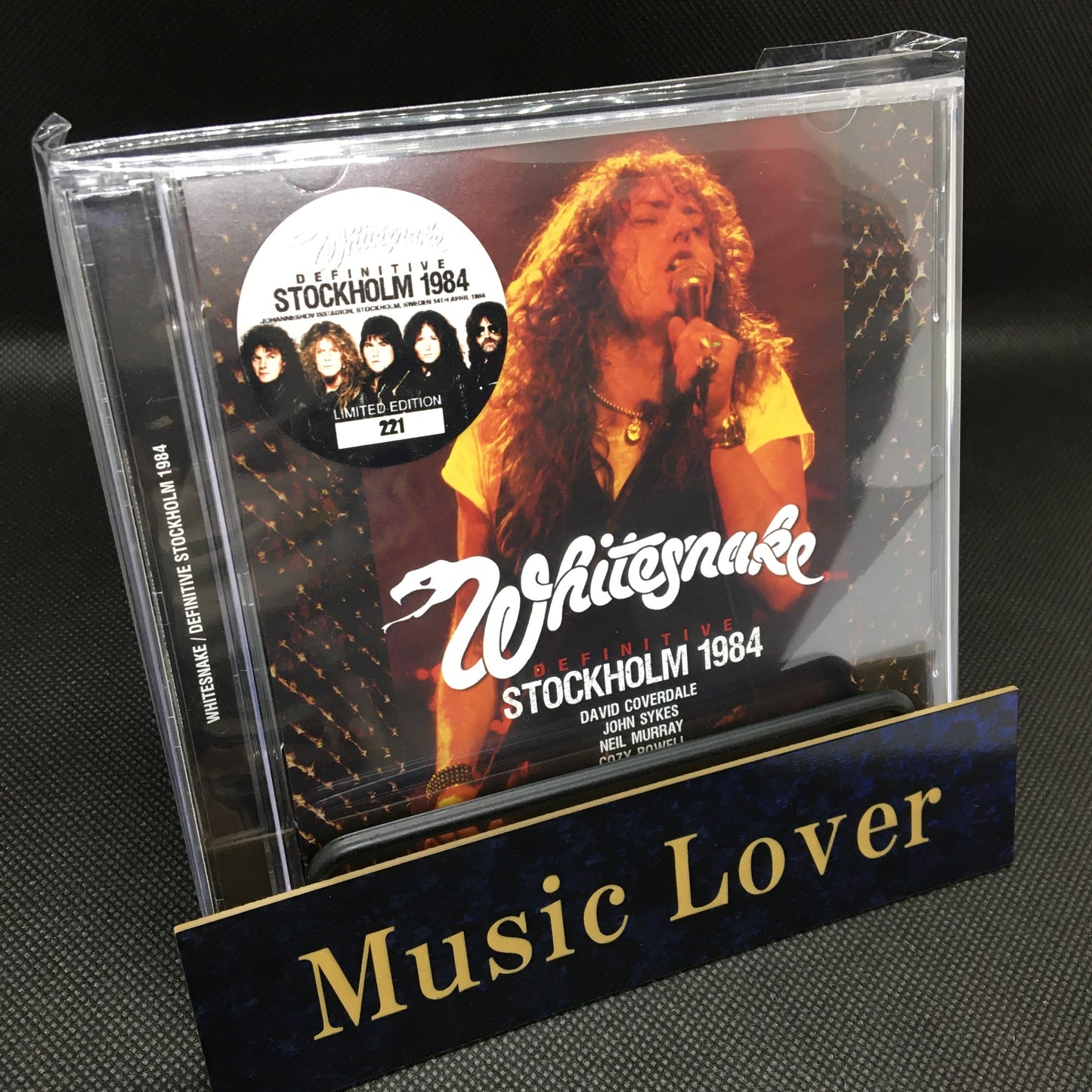 WHITESNAKE / DEFINITIVE STOCKHOLM 1984 (2CD)