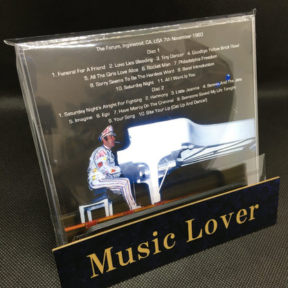 ELTON JOHN / L.A. FORUM 1980 MIKE MILLARD MASTER TAPES (2CDR)