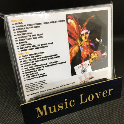 ELTON JOHN / BOSTON 1974 JOE MALONEY MASTER (2CDR)