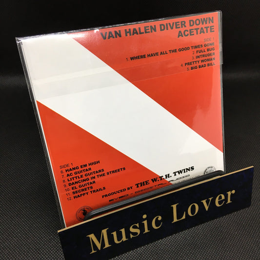 VAN HALEN / Unreleased Alternate “Diver Down” Acetate LP (1CD)