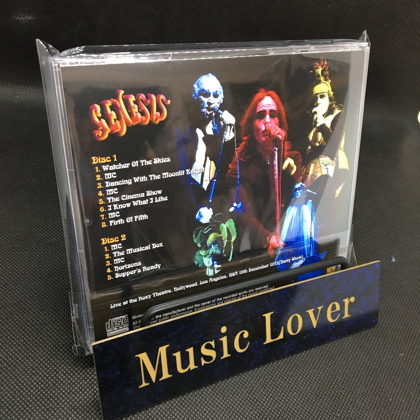 GENESIS / ANTIQUE SHOW STEREO SOUNDBOARD (2CDR)