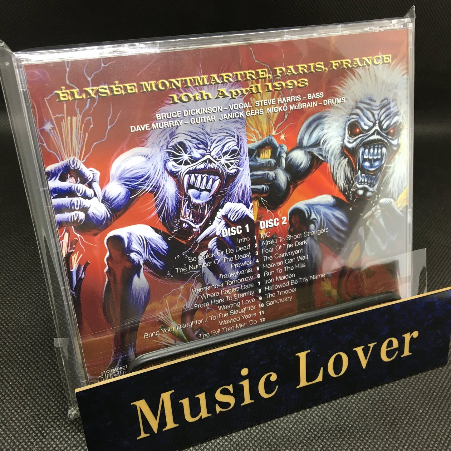 IRON MAIDEN / DEFINITIVE PARIS 1993 (2CD)