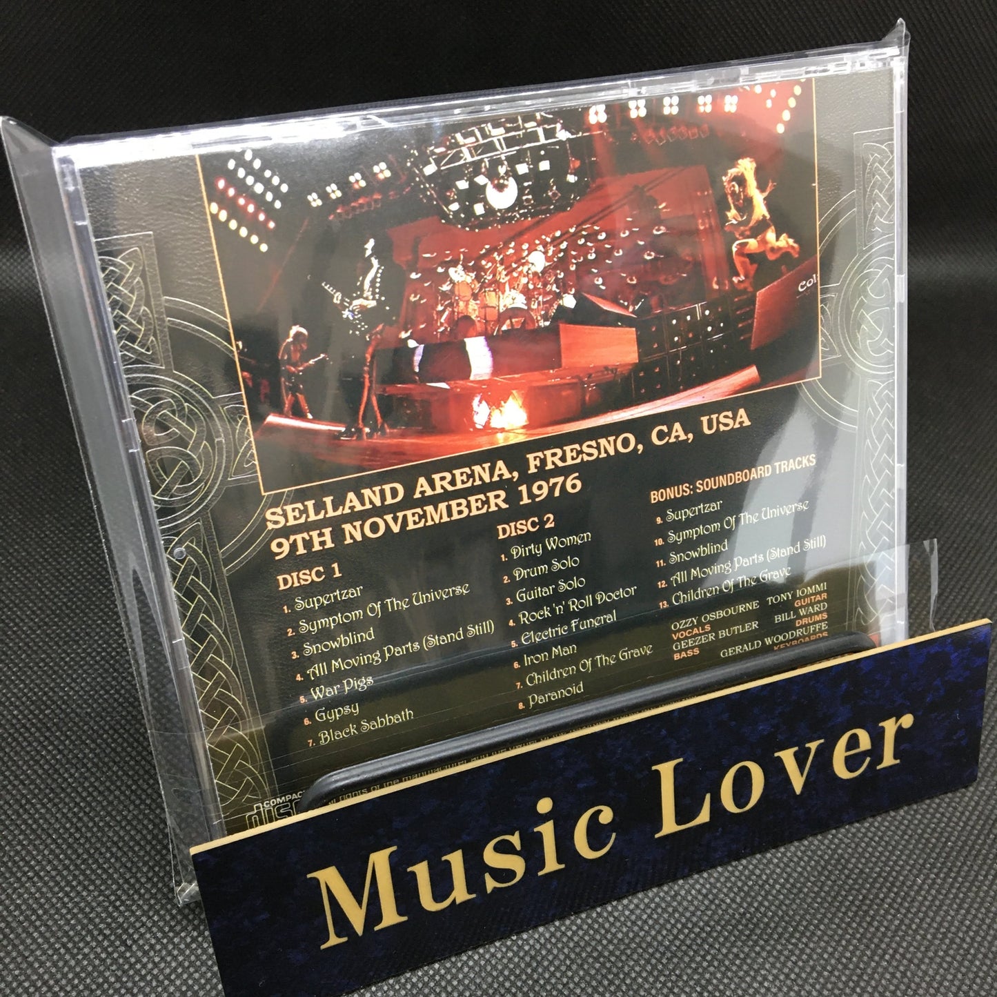 BLACK SABBATH / FRESNO COMPLETO 1976 (2 CD)