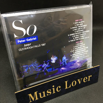 PETER GABRIEL / SO TOUR CUYAHOGA FALLS 1987 (2CDR)
