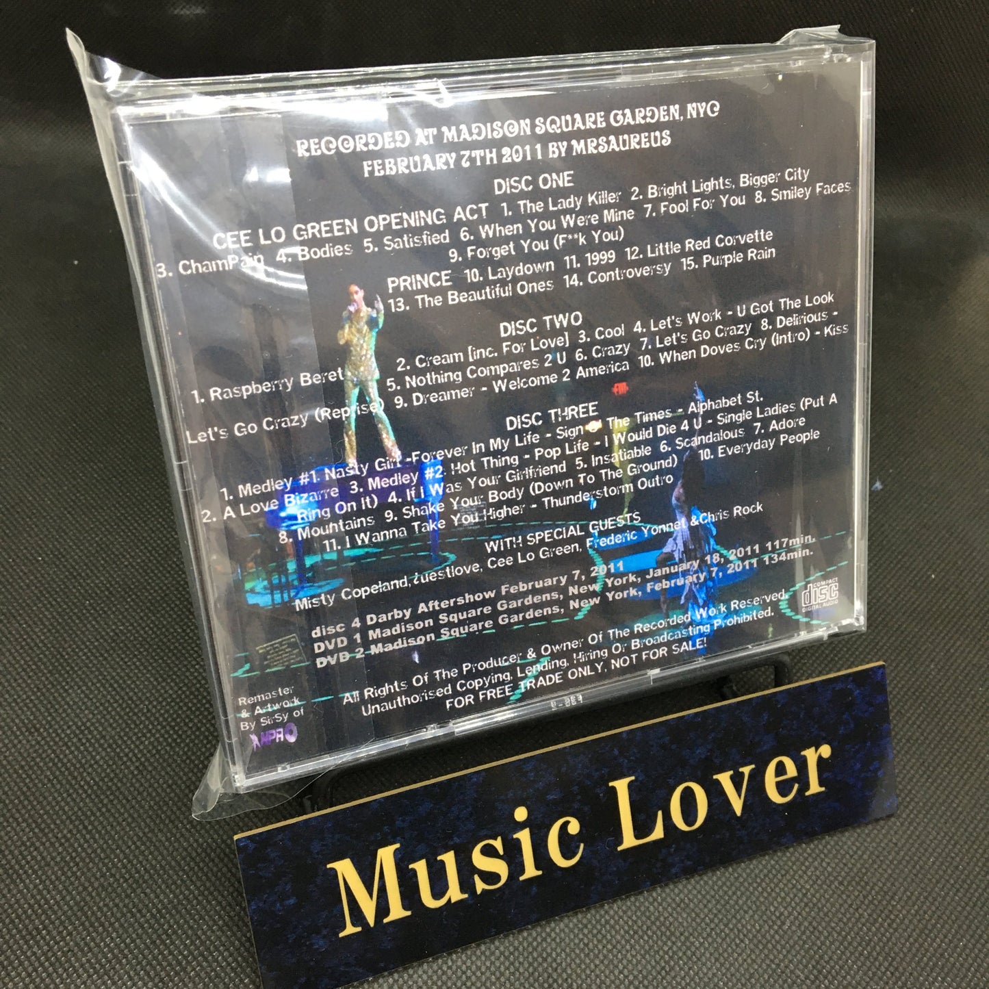 PRINCE / At MSG With Cee Lo Special Edition (4CDR+2DVDR)