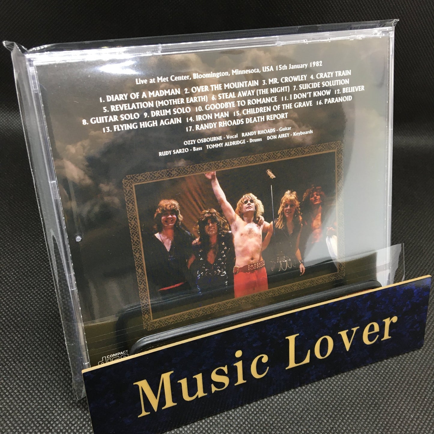 OZZY OSBOURNE / BLOOMINGTON 1982 SOUNDBOARD (1CD)