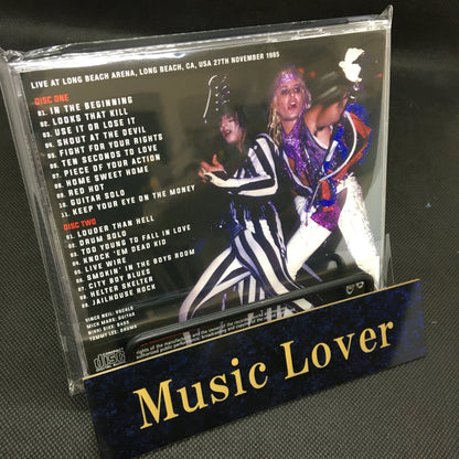 MOTLEY CRUE / LONG BEACH 1985 SOUNDBOARD (2CD)