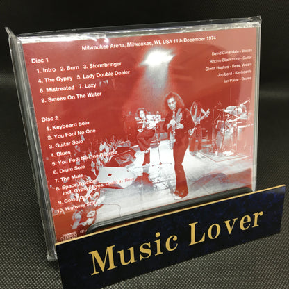 DEEP PURPLE / MILWAUKEE 1974 (2CDR)