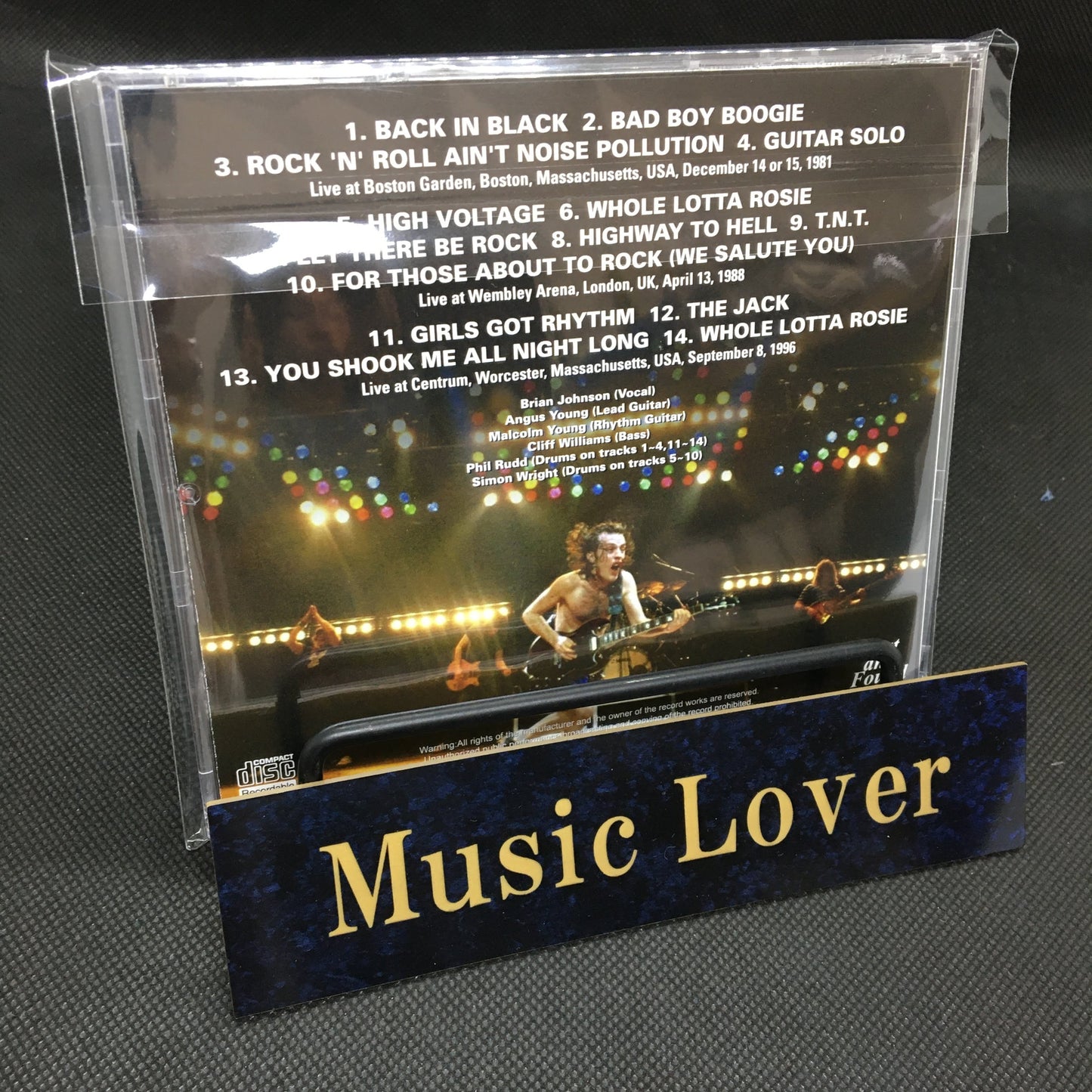 AC/DC / PLUG IN SOUNDBOARD (1CDR)