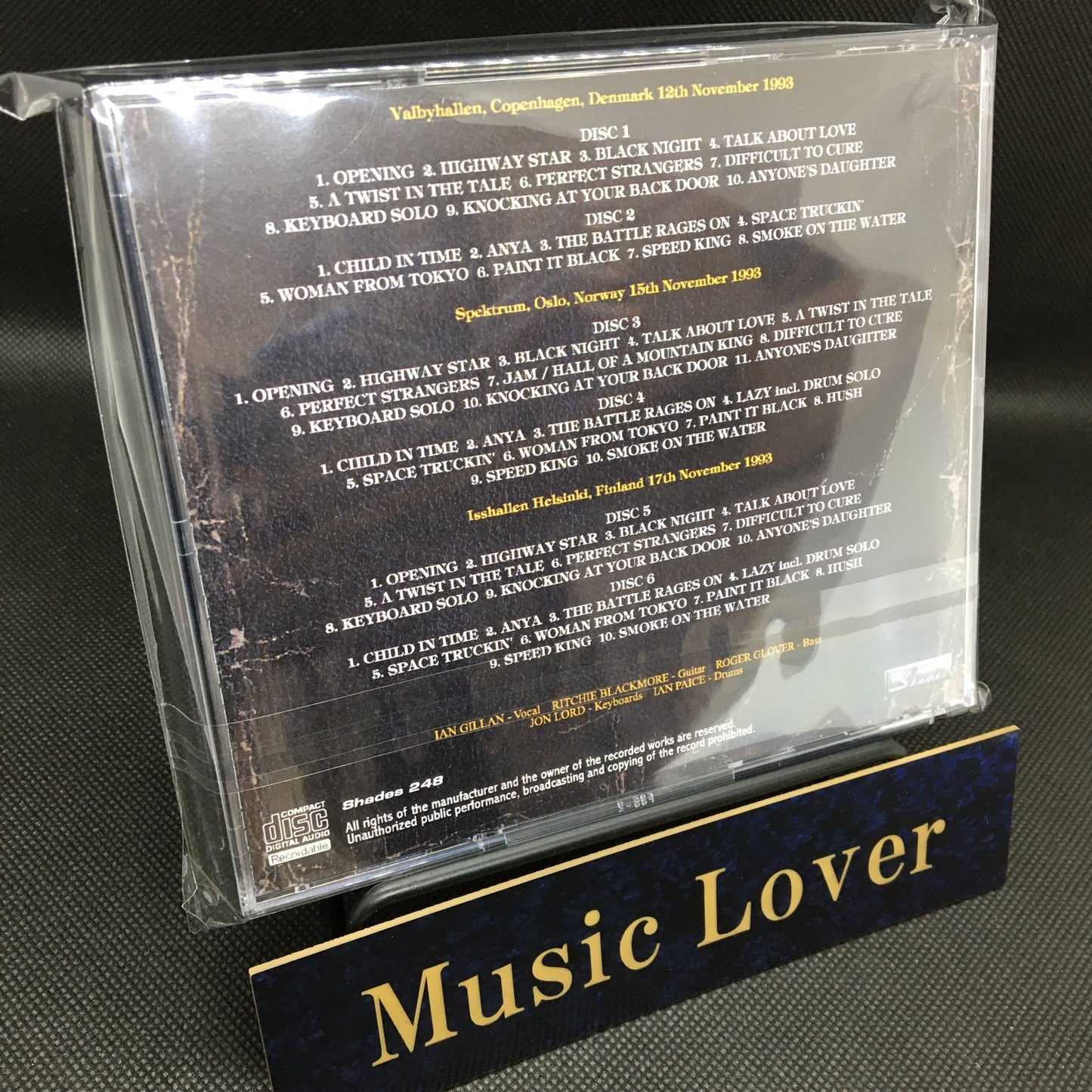 DEEP PURPLE / BATALLA POR EUROPA 1993 (6 CDR)