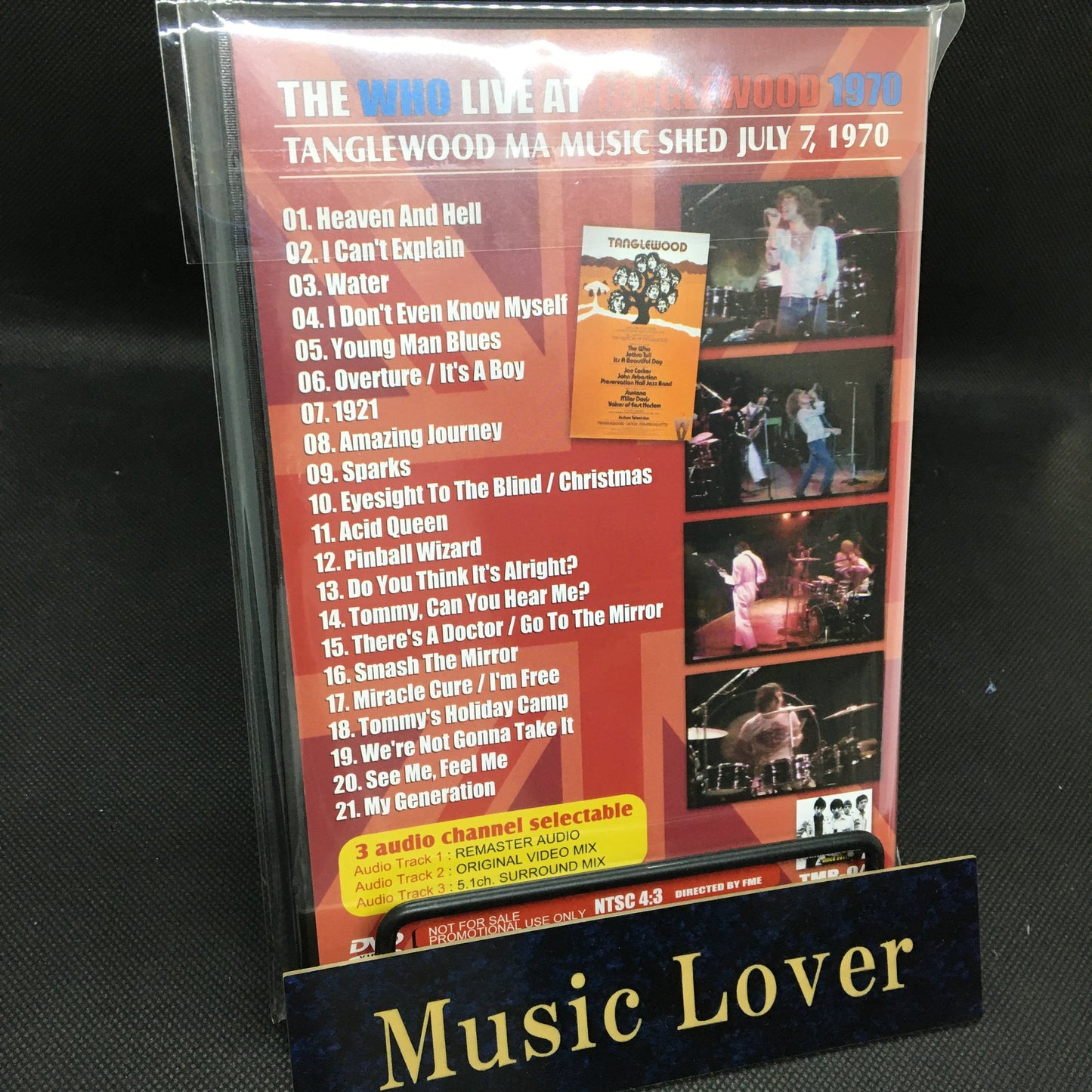 THE WHO / LIVE AT TANGLEWOOD 1970 【1DVD】