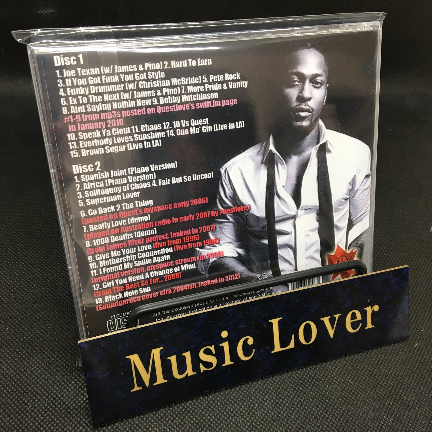 D'Angelo / Voodoo And James River Rarities (2CDR)