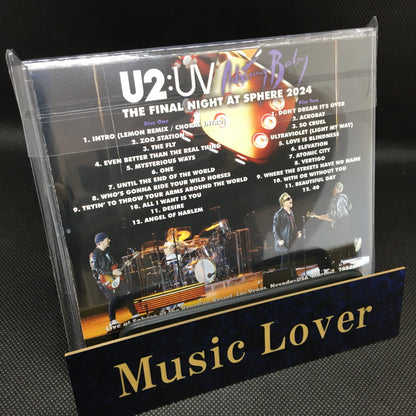 U2 / THE FINAL NIGHT AT SPHERE 2024 MULTIPLE IEM MATRIX MASTER EDITION (2CD)
