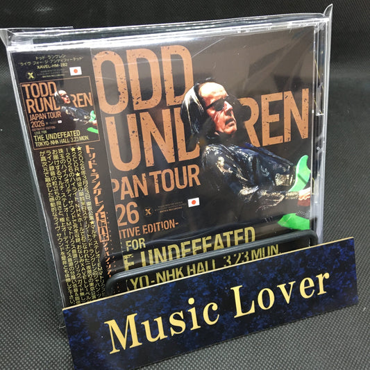 Todd Rundgren / Shichiten Hakki Live for the Undefeated Live in Japan 2026 Definitive Edition (2CDR+1BDR)
