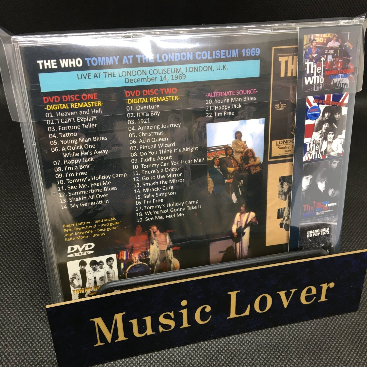 THE WHO / TOMMY AT THE LONDON COLISEUM 1969 【2DVD】