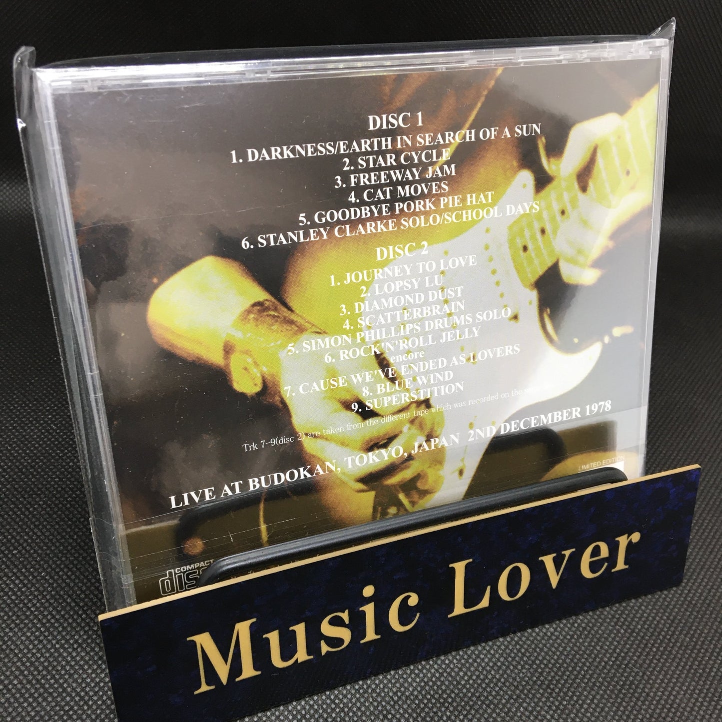 JEFF BECK STANLEY CLARKE EXPLOSION LIVE 1978 2CD